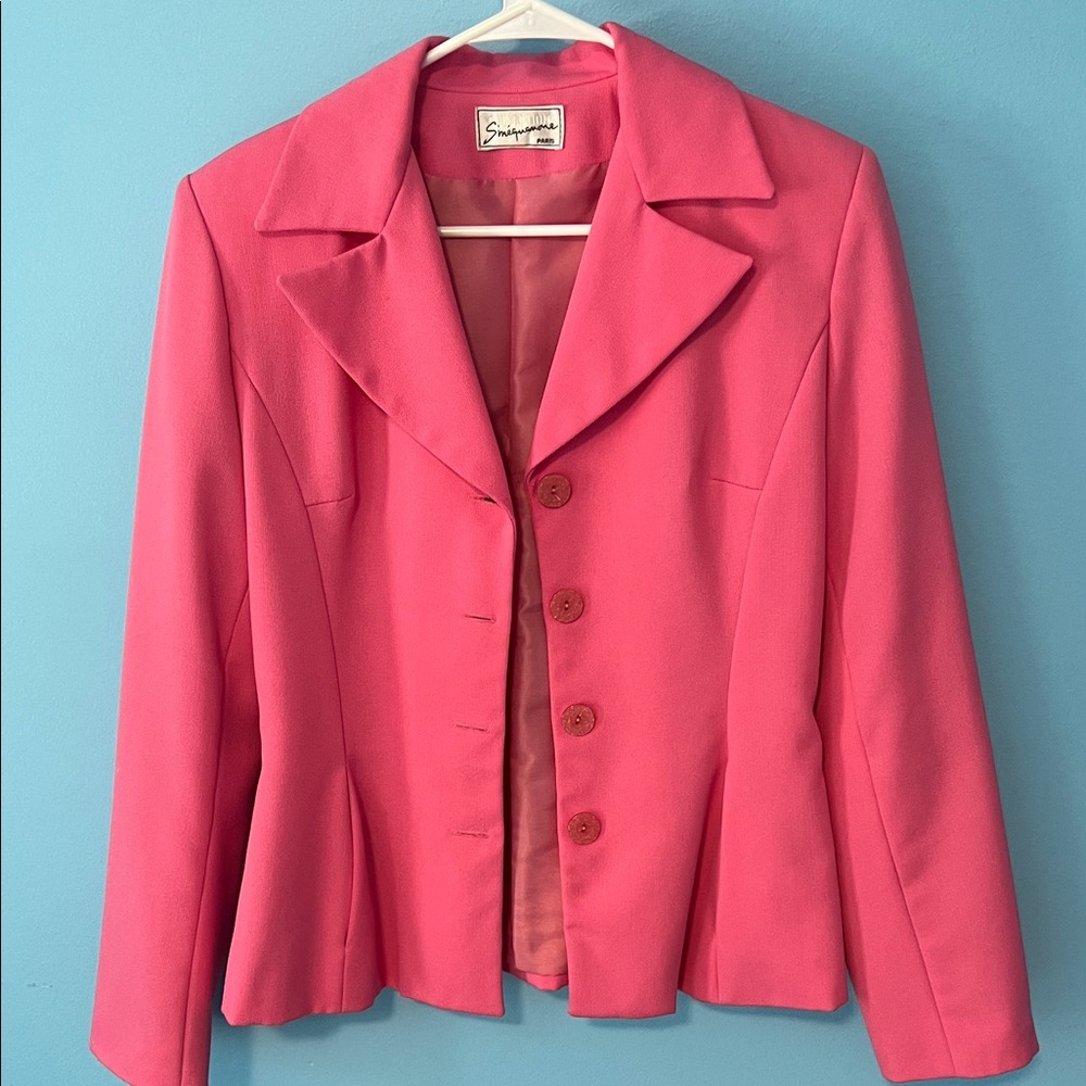 Sinequanone Paris bubblegum Pink Women's Blazer Jacket